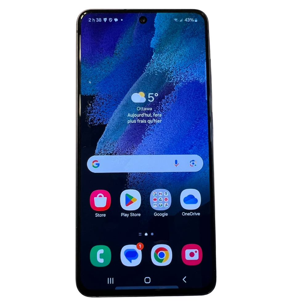 Samsung - Téléphone intelligent déverrouillé Galaxy S21 FE 5G de 128 Go Graphite