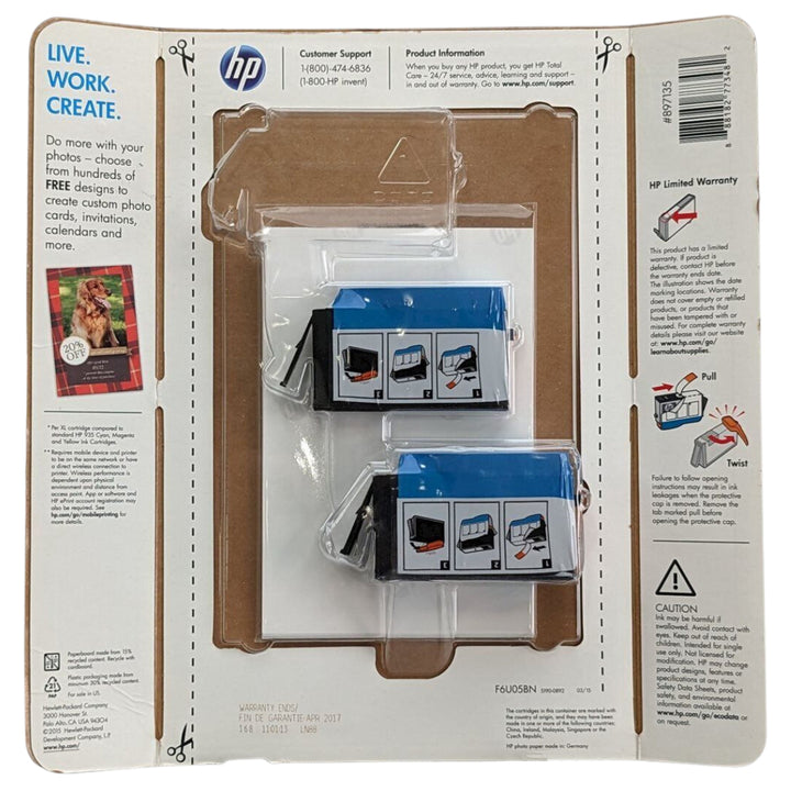 HP - HP 935 XL High Yield Ink