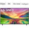 LG - Téléviseur LCD DEL 4K UHD - classe 55 po - série QNED80