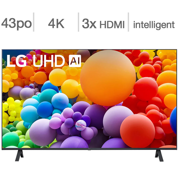 LG - Téléviseur LCD DEL 4K UHD classe 43 po - série UT7000