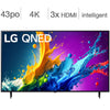 LG - 43" Class QNED 4K UHD LCD TV - QNED80T Series