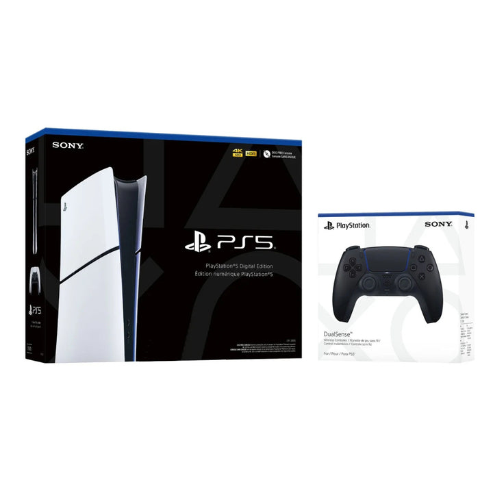 PlayStation 5 – Console mince édition numérique / Rechargement DualSense