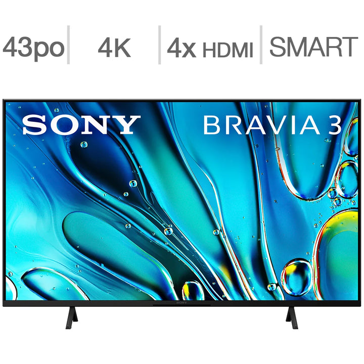 Sony - Série S30 BRAVIA 3  téléviseur LCD DEL 4K UHD