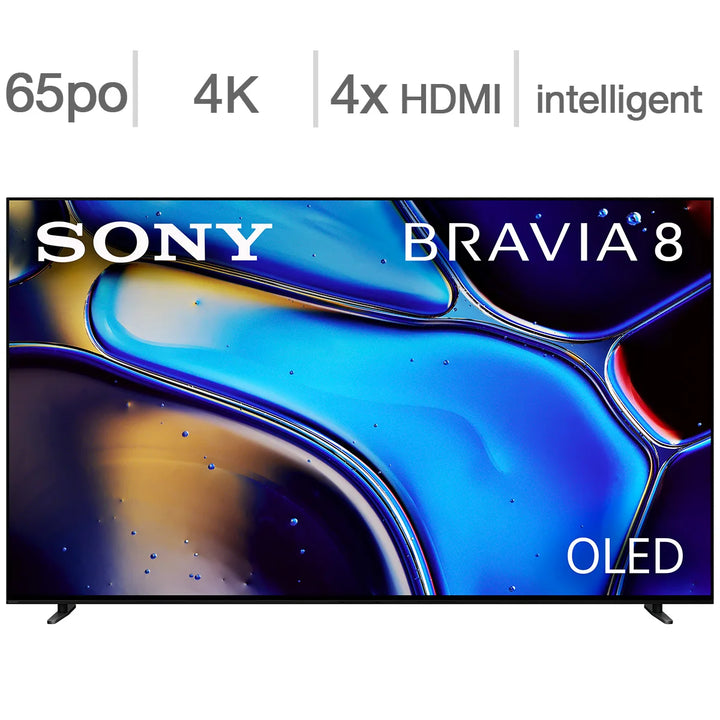 Sony - classe 65 po - série BRAVIA 8 - téléviseur OLED 4K UHD