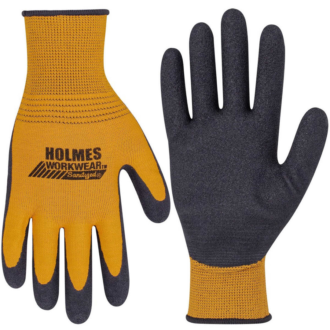 Holmes - Gants enduits de mousse de latex, paquet de 10