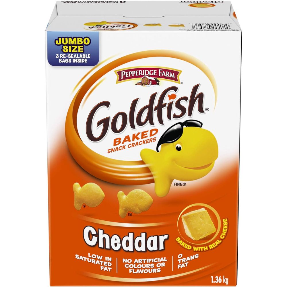 Goldfish - Craquelins au cheddar, 1,36 kg