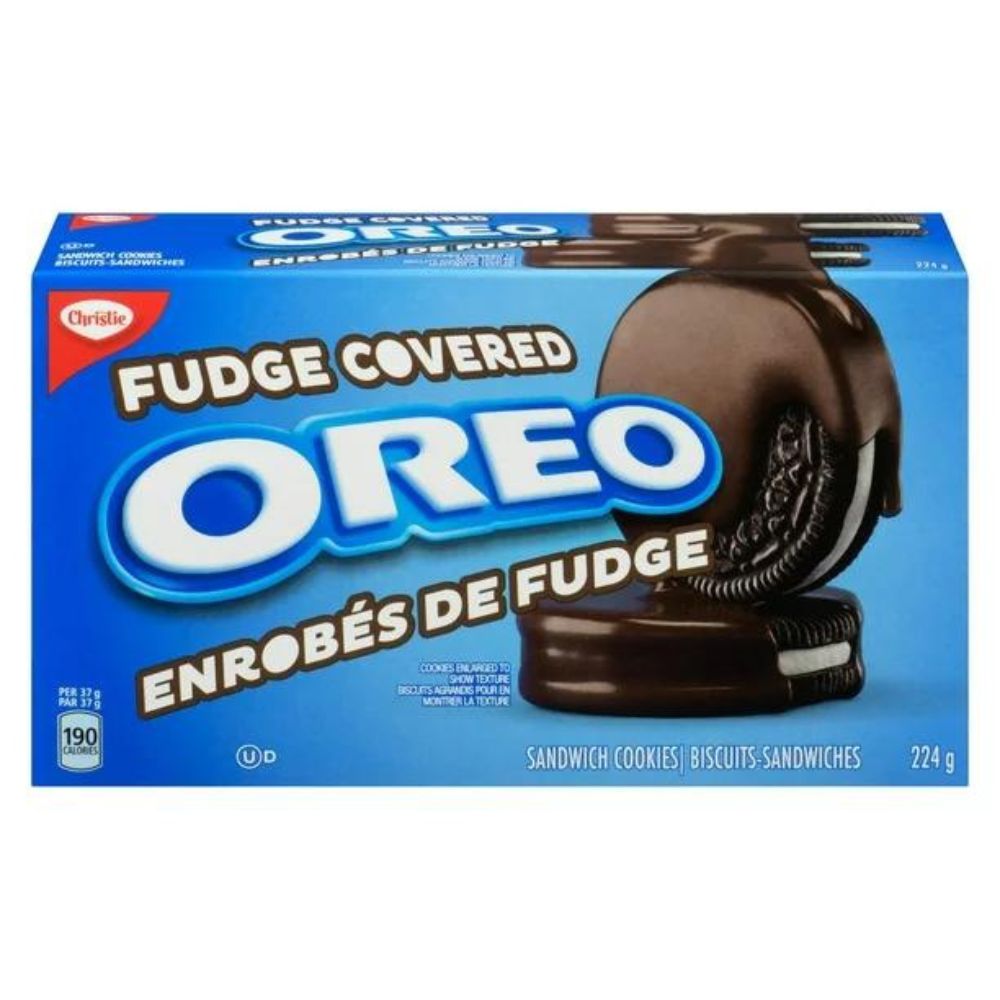 Christie - Oreo enrobés de fudge 224 g