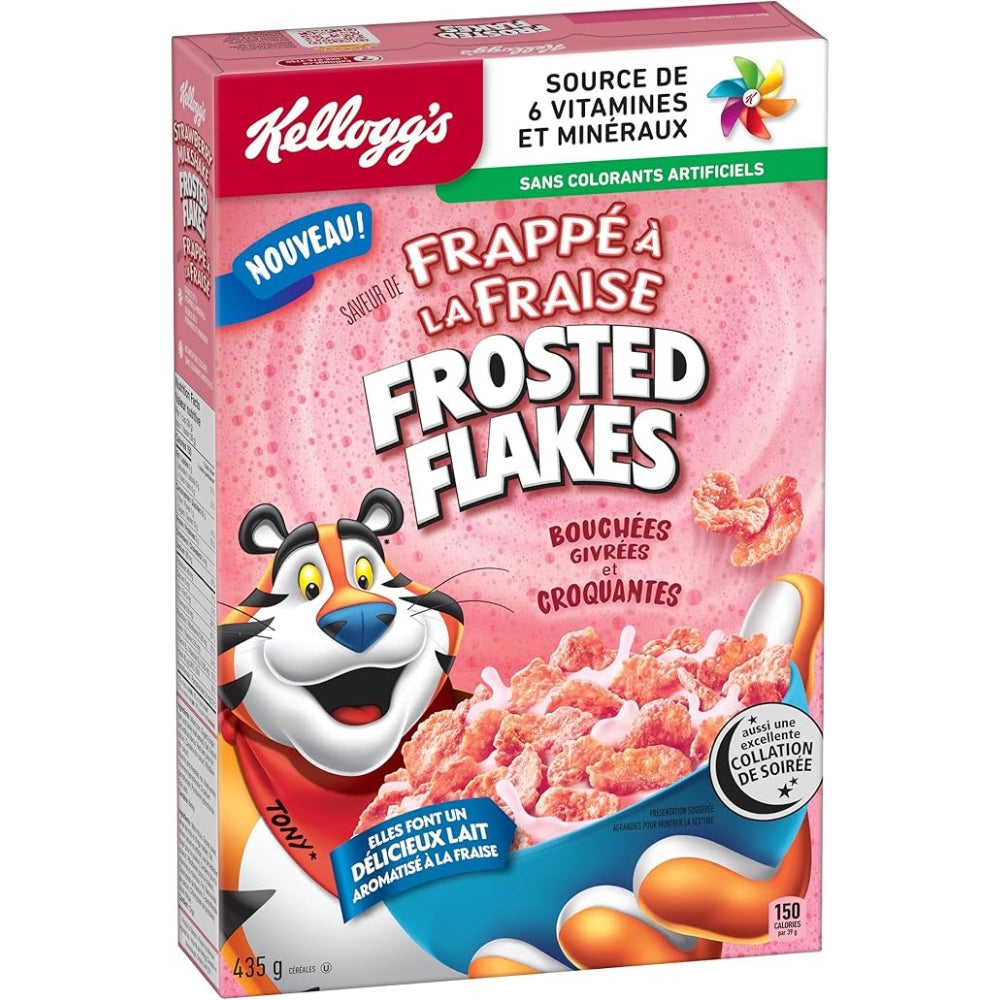 Kellogg's - Céréales saveur de lait frappé Frosted Flakes