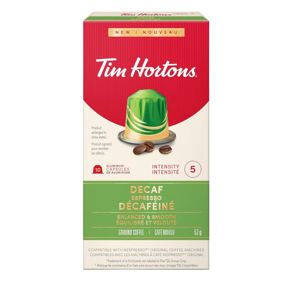 Tim Hortons - Capsules expresso , compatibles avec Nespresso Original Line