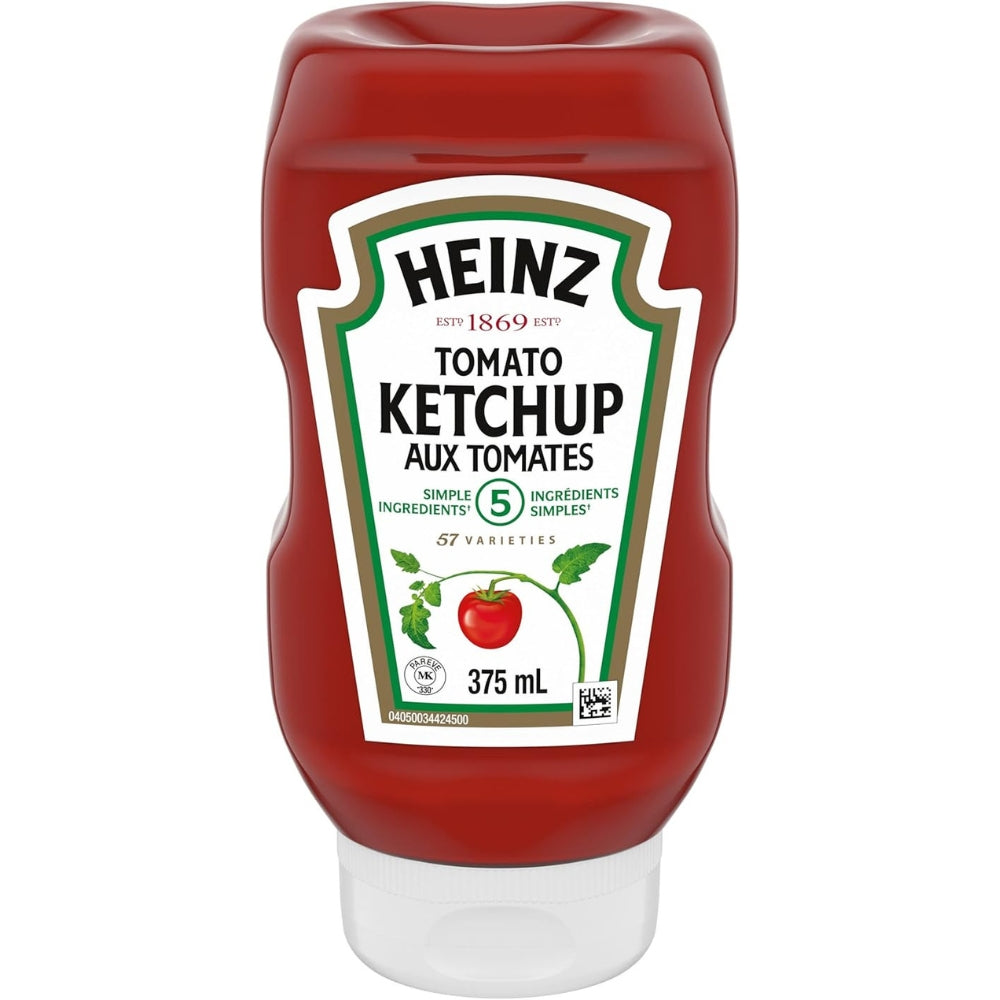 Heinz - Bouteille de ketchup, 375 ml