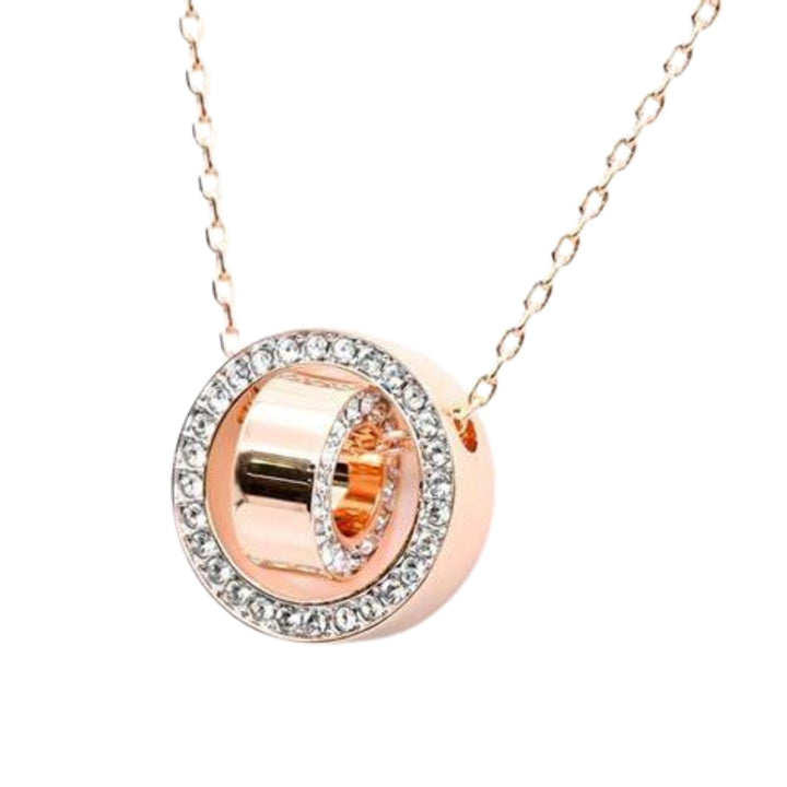 Swarovski - Pendentif creux plaqué or rose, 5636500