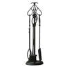 Fireplace tool set, 5 pieces