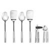 Cuisinart - Collection d’outils de cuisine en acier inoxydable Fusion Pro, 6 pièces
