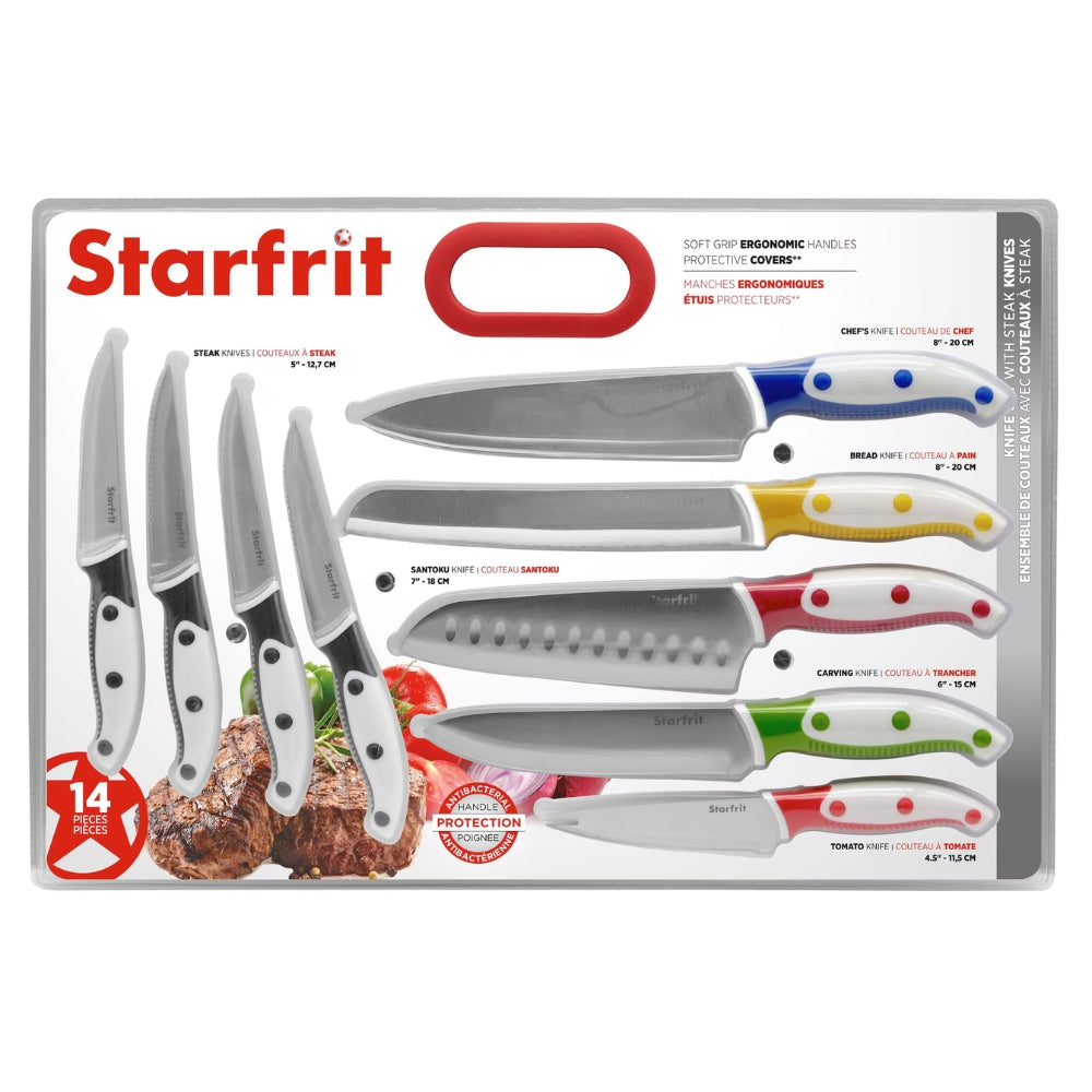 Starfrit - Ensemble de couteaux, 14 pièces