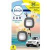 Febreze - Vanilla Scent Car Air Fresheners, Pack of 2