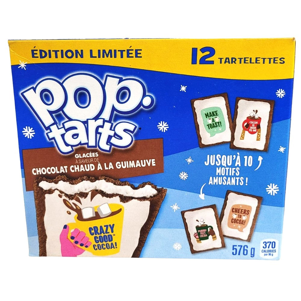 Pop-Tarts - Pâtisseries au chocolat chaud et aux guimauves glacées