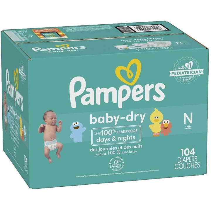 Pamper Baby Dry - Assortiment de couche