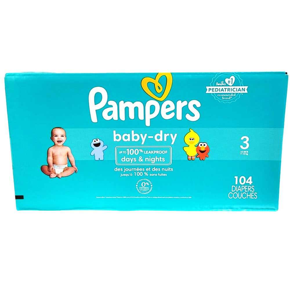 Pamper Baby Dry - Assortiment de couche