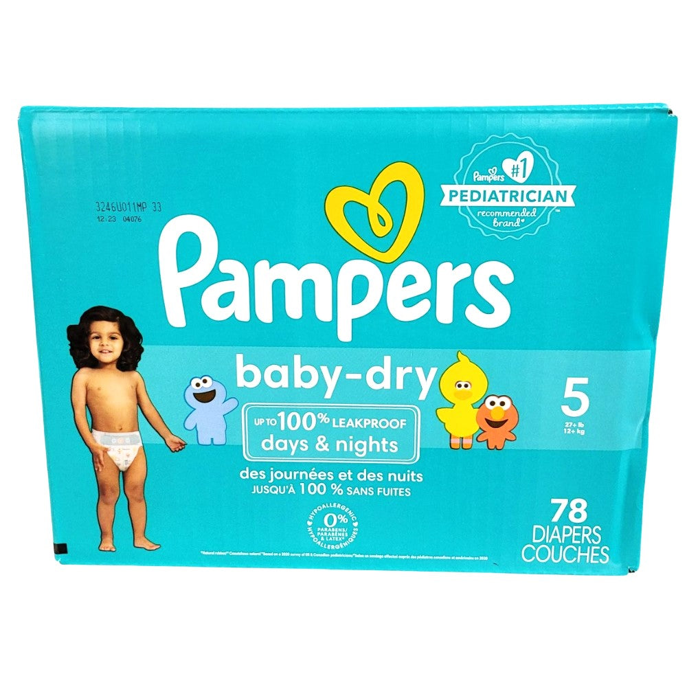 Pamper Baby Dry - Assortiment de couche