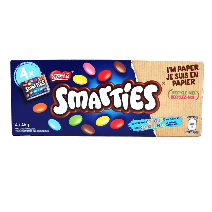 Smarties - Chocolat au lait enrobé de bonbons réguliers