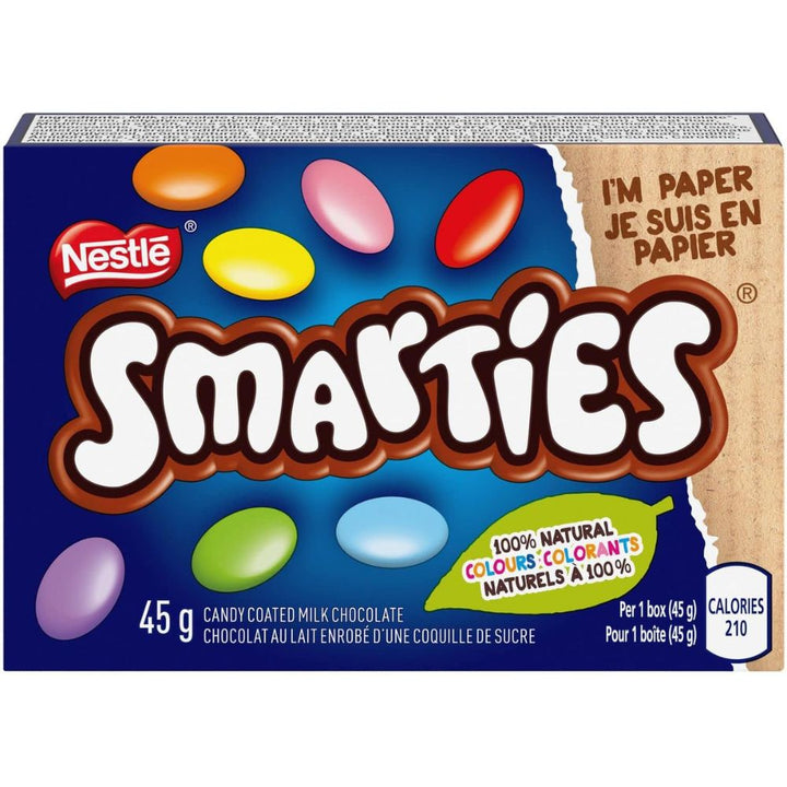 Smarties - Chocolat au lait enrobé de bonbons réguliers