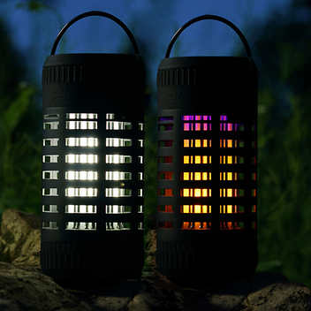 Solar Portable Bug Killer Lantern with LED, 2-pk 2