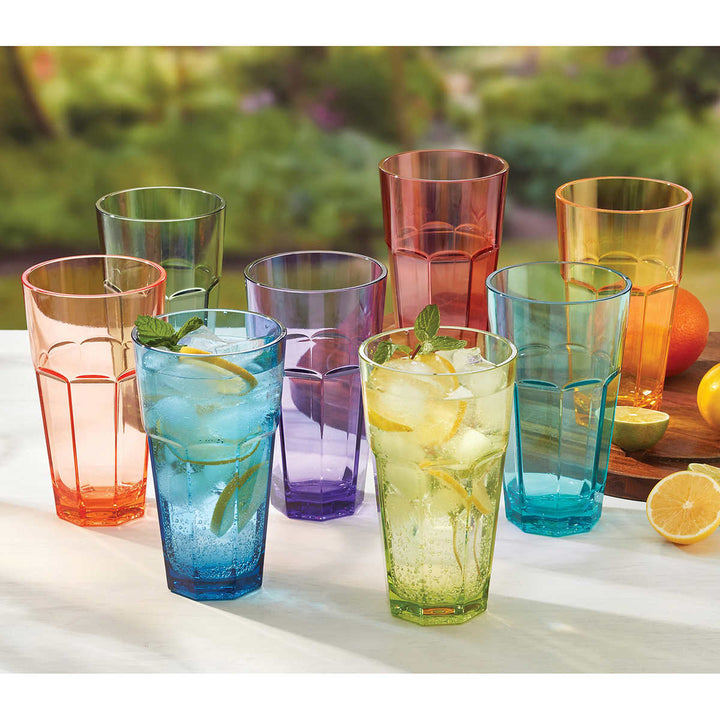 Pandex 8-Piece Acrylic Tumbler Set