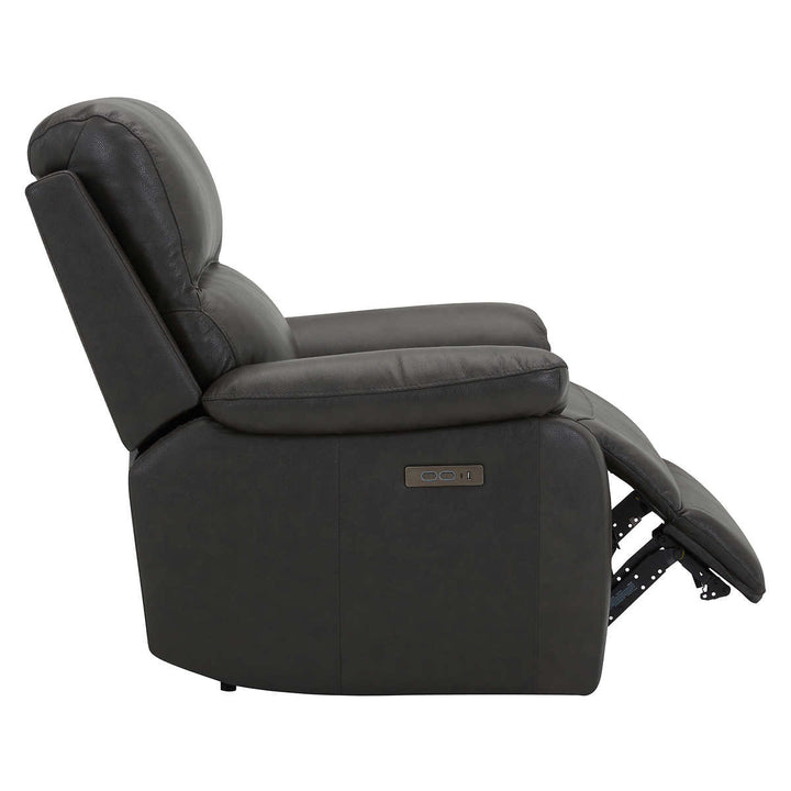 Gilman Creek - Fauteuil en cuir fleur à inclinaison motorisée