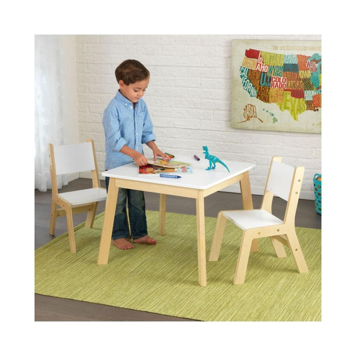 KidKraft - Ensemble table moderne et 2 chaises