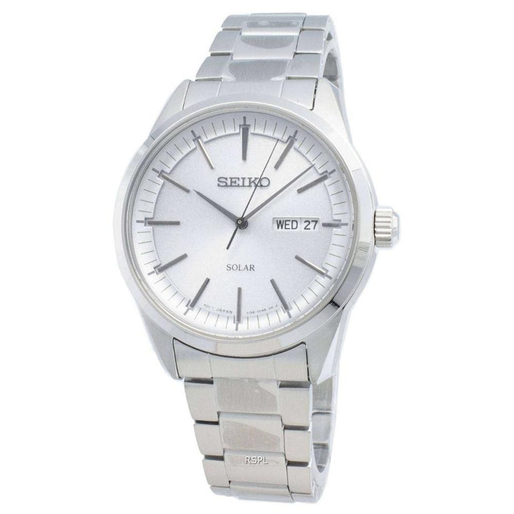 Seiko - Montre analogique solaire pour homme SNE523P1F