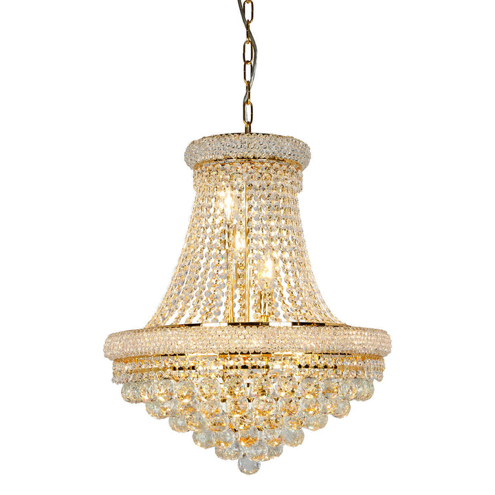 MC Collection - 11-Light Crystal Draped Pendant