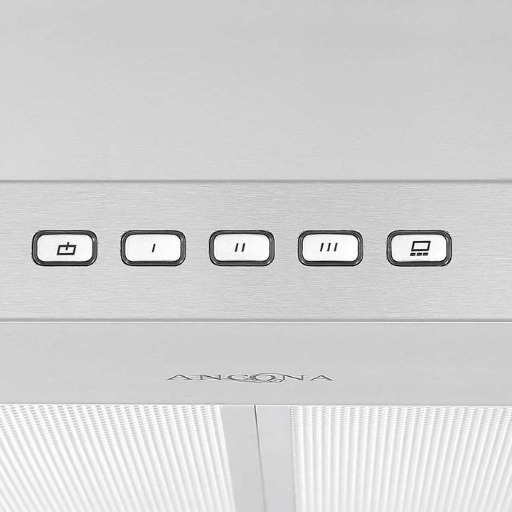 Ancona - Hotte pyramidale murale convertible de 30 po