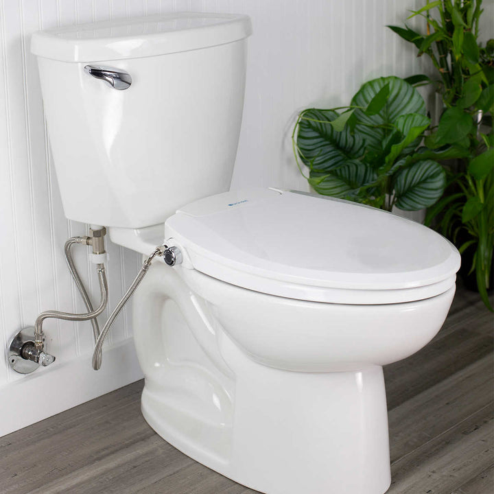Brondell - Siège de toilette à bidet intégré Swash CL99 non électrique