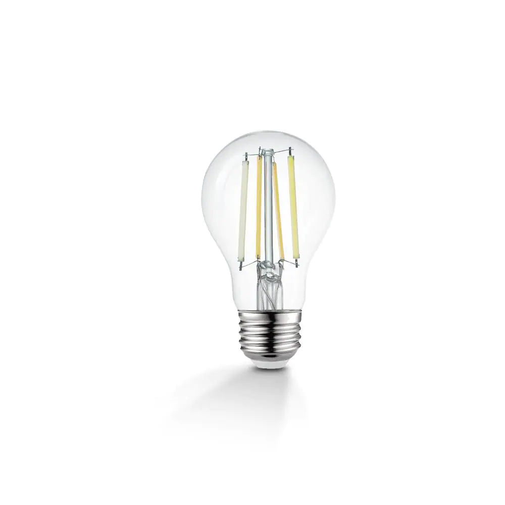 Globe Electric A19 Wi-Fi Smart Bulb with Dimmable LED Visible Filaments, White