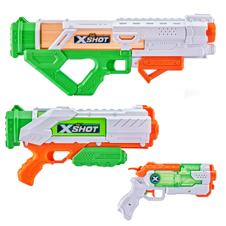 ZURU - Ensemble de 3 pistolets à eau X-Shot Fast-Fill