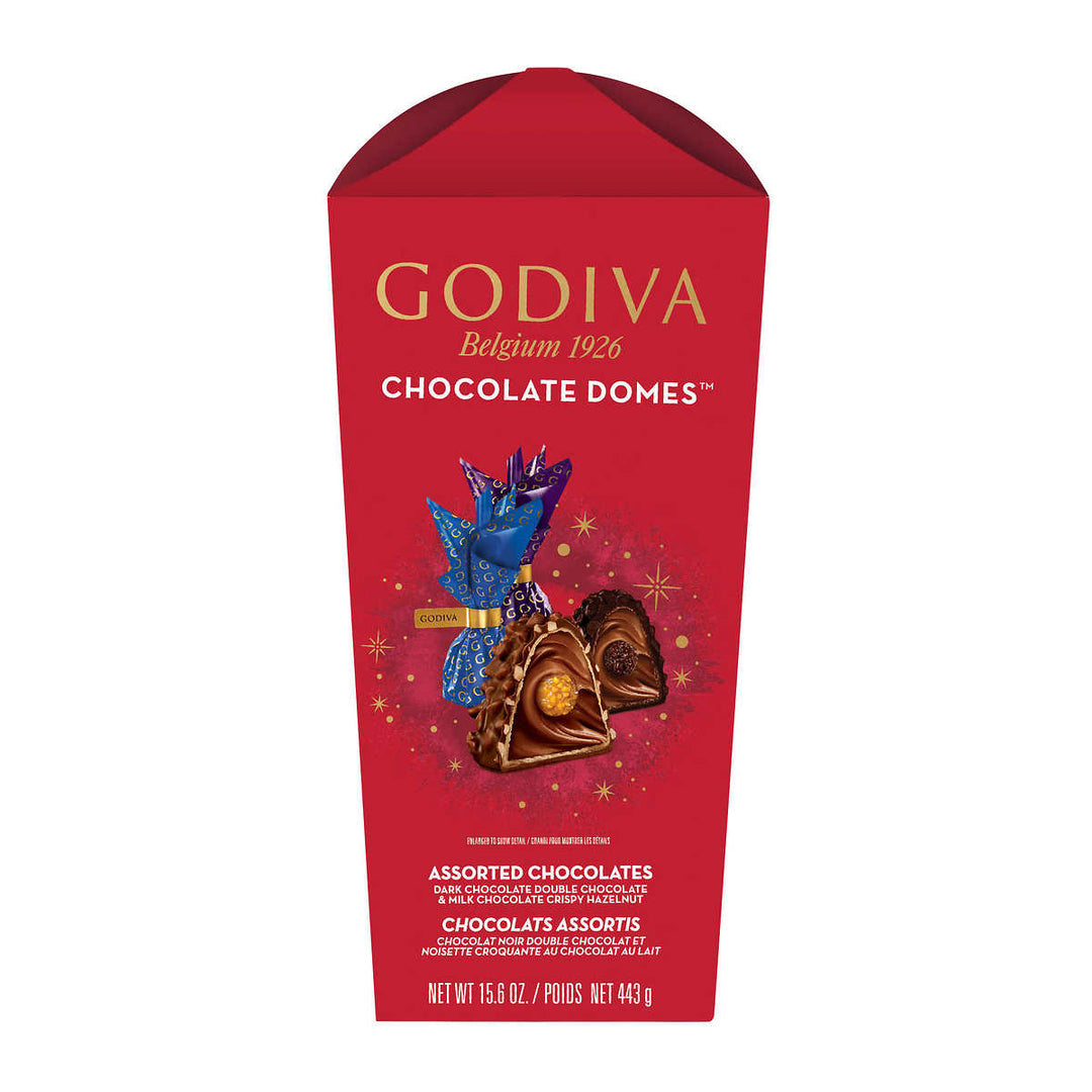 Godiva - Chocolate Domes Assortiment de chocolats 443 g