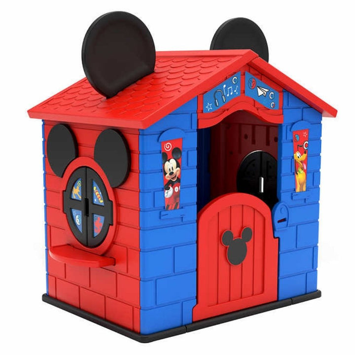 Disney - Maisonnette Mickey Mouse en plastique à assemblage facile
