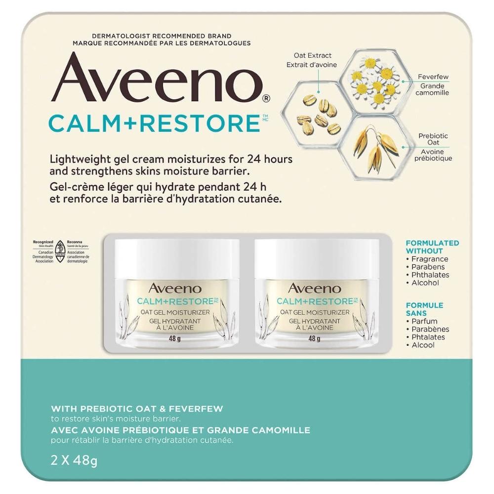 Aveeno - Calm+Restore - Gel hydratant à l'avoine