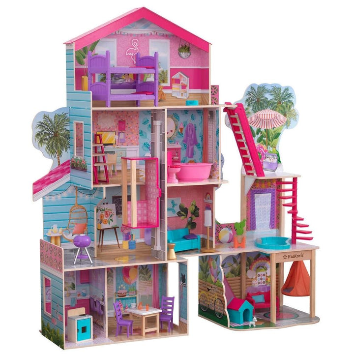 KidKraft Pool Party Mansion Dollhouse