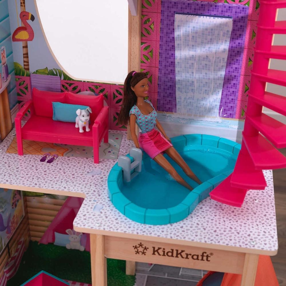 KidKraft Pool Party Mansion Dollhouse