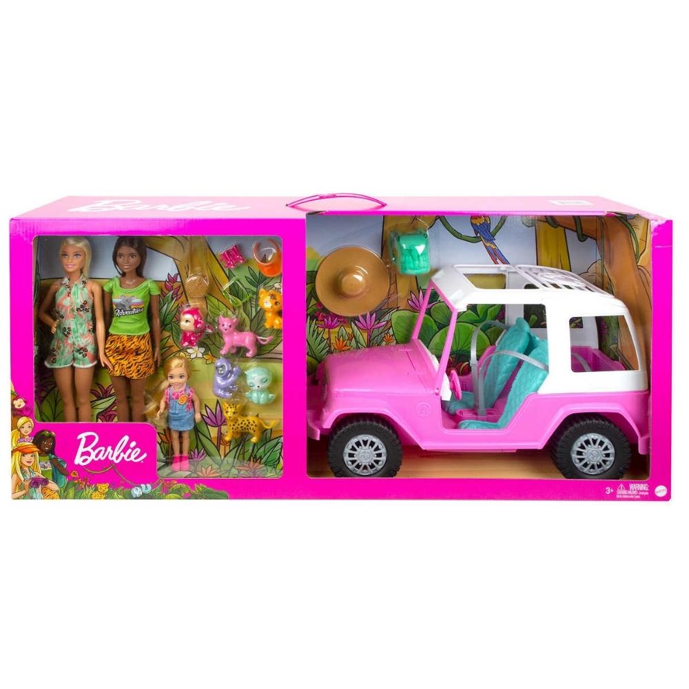 Barbie - Poupées, véhicule et accessoires