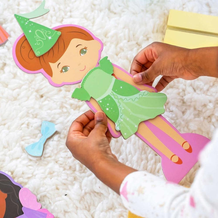 Story Magic Wooden Dress Up Dolls