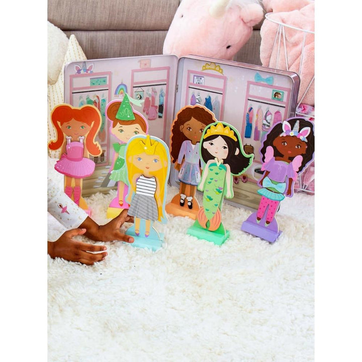 Story Magic Wooden Dress Up Dolls