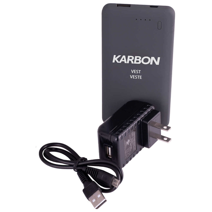 Karbon - Veste chauffante avec batterie lithium-polymère