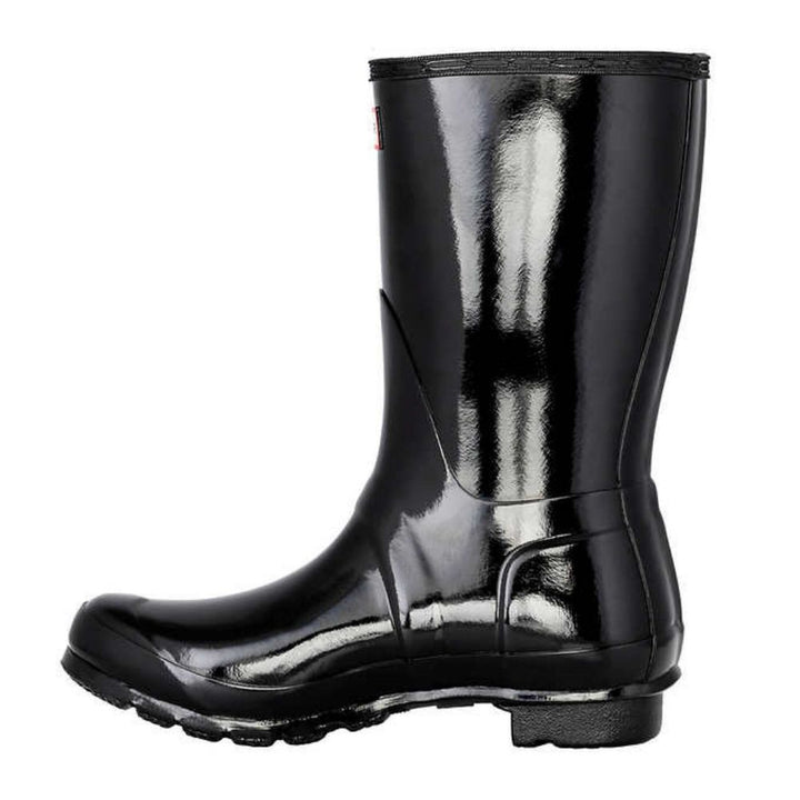 Hunter Original - Bottes de pluie brillantes courtes pour femme