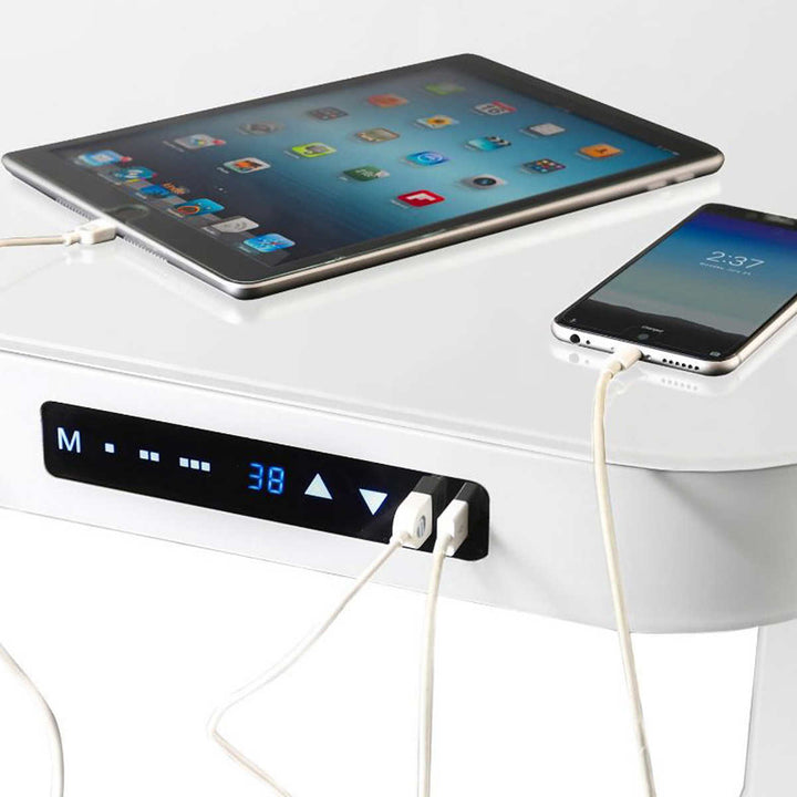 Vancouver Classics - airLIFT - Modern Electric Adjustable Glass Desk