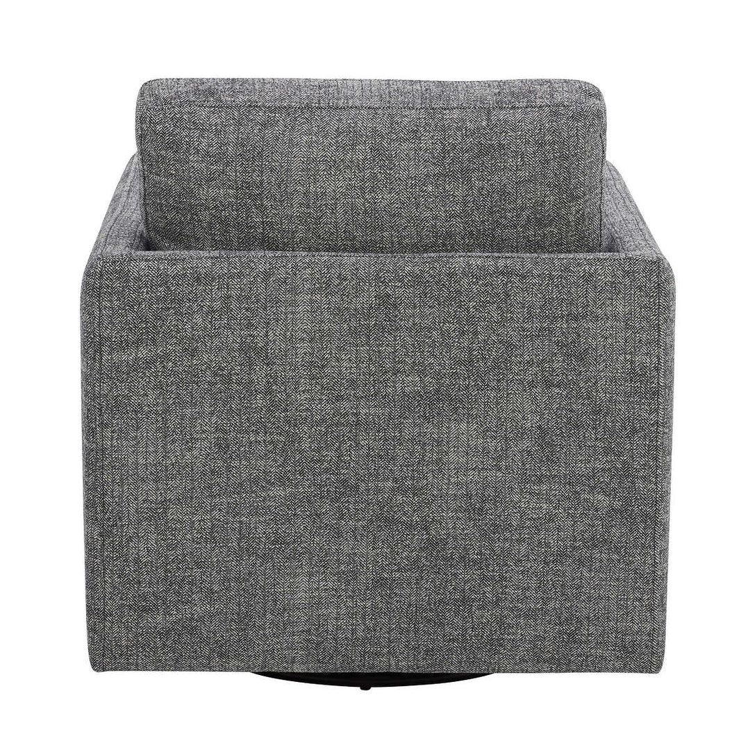 Gilman Creek Furniture - Fauteuil contemporain pivotant en tissu