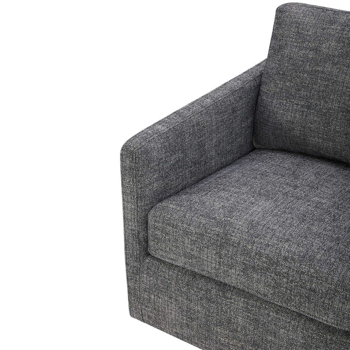 Gilman Creek Furniture - Fauteuil contemporain pivotant en tissu