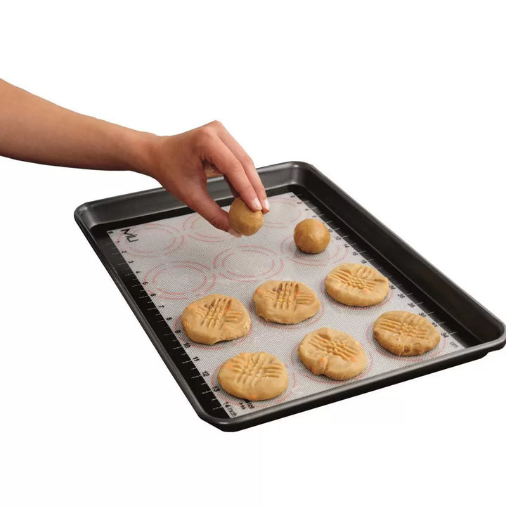 MIU - Ensemble de 3 tapis de pâtisserie et de cuisson en silicone