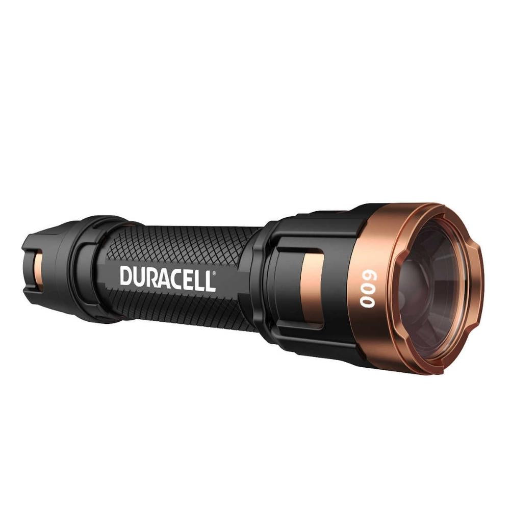 Duracell - Ensemble de 3 lampes de poche de 600 lm en aluminium à 4 piles AAA